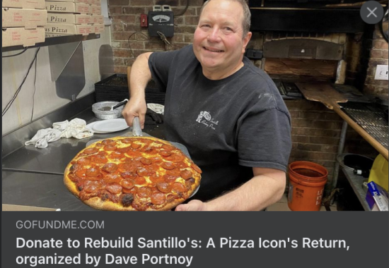 Santinnol Pizza GoFundMe